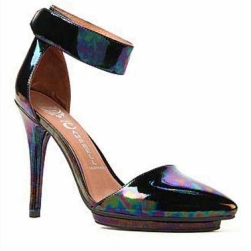 Jeffery Campbell Oil Slick Pumps